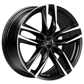 8Jx18 ET40 5x112 D66.6 цвет Gloss Black Polished | Шиномонтаж | Доставка по Петербургу, России | 974-98-76.ru